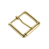 Roller Buckle | Solid Brass - Natural