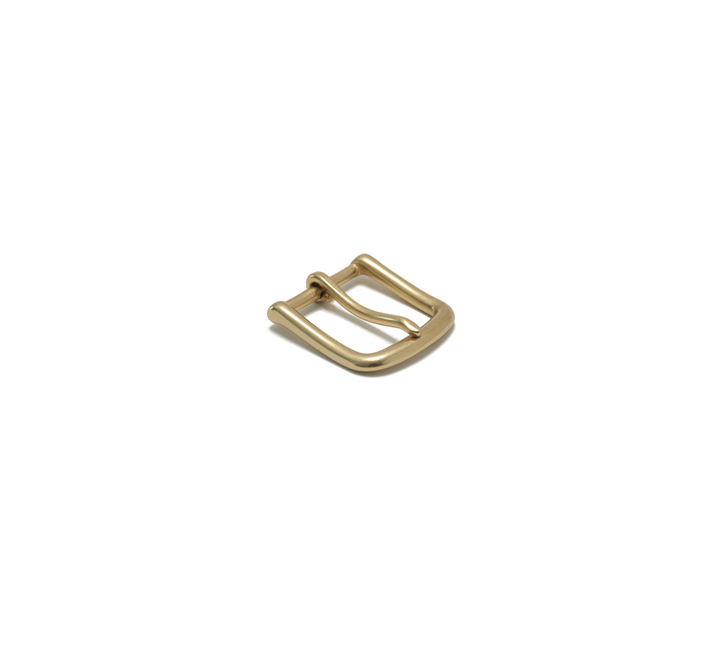 Belt Buckle, Solid Brass - Natural