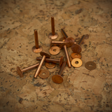 Copper Rivets & Burrs | #14 - 10 sets