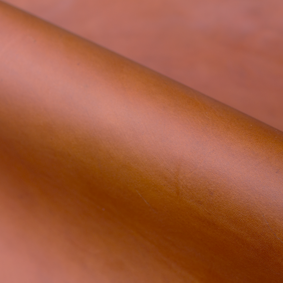 Vegetable Tanned Leather | Amber