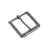 Roller Buckle | Solid Brass - Matte Nickel