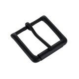 Roller Buckle | Solid Brass - Matte Black