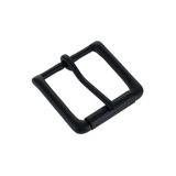 Roller Buckle | Solid Brass - Matte Black