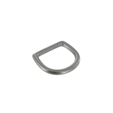 D-Ring | Solid Brass - Matte Nickel