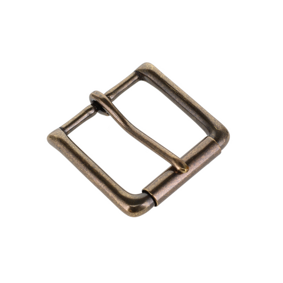 Roller Buckle | Solid Brass - Antique