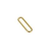 Single Loop | Solid Brass - Natural