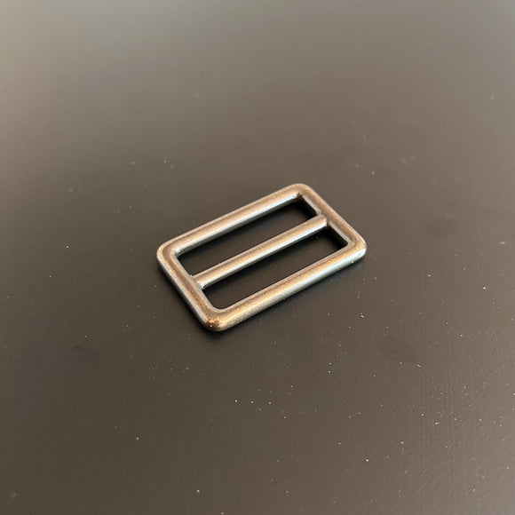 Double Loop | Square | Antique Brass | 38mm