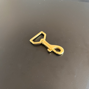 Swivel Bolt Snap | Natural Brass | 25mm