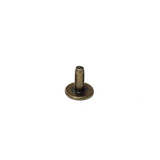 Back Post for Button Studs | Antique Brass