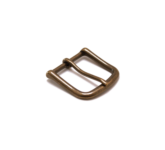 Belt Buckle | Solid Brass - Antique | 19mm (3/4