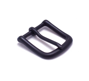 Belt Buckle | Solid Brass - Matte Black | 38mm (1 1/2")