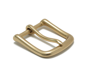 Belt Buckle | Solid Brass - Natural | 38mm (1 1/2")