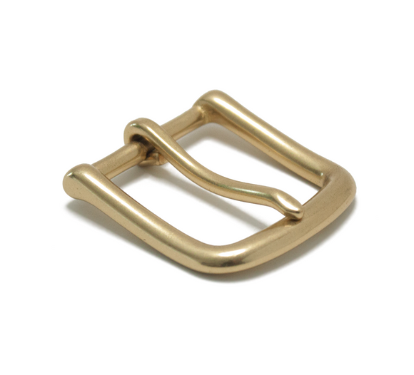 Belt Buckle | Solid Brass - Natural | 38mm (1 1/2