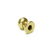 Button Stud | Solid Brass - Natural | Large (*Requires back post, sold separately)