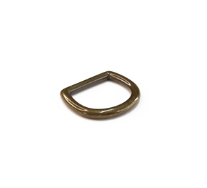 D-Ring | Solid Brass - Antique | 16mm (5/8")